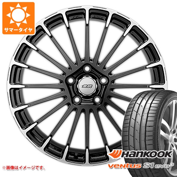 ホンダ シビック タイプR FK8用 サマータイヤ ハンコック ベンタス S1 エボ3 K127 245/30R20 (90Y) XL 無限 ムゲン MDCF 8.5-20