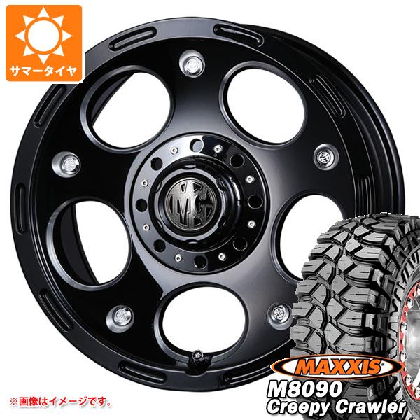 5本セット ジムニー用 サマータイヤ マキシス M8090 クリーピークローラー 6.50-16LT 100K 6PR クリムソン MG デーモン 5.5-16