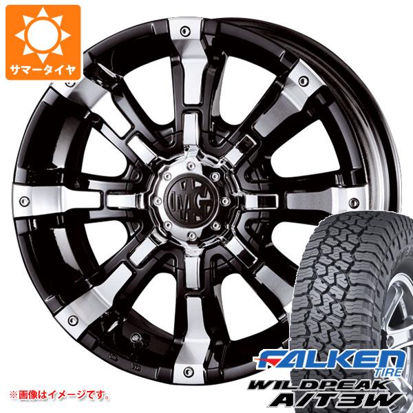 ハイラックスサーフ215系用 サマータイヤ ファルケン ワイルドピーク A/T3W 265/65R17 116S XL  クリムソン MG ビースト 8.0-17