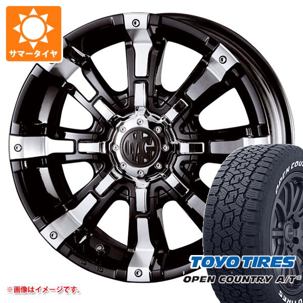 5本セット ジープ ラングラー JK/JL系用 サマータイヤ トーヨー オープンカントリー A/T3 LT285/70R17 116/113Q ホワイトレター クリムソン MG ビースト : mgbeastw 41271 j27121p 5 : タイヤ1番