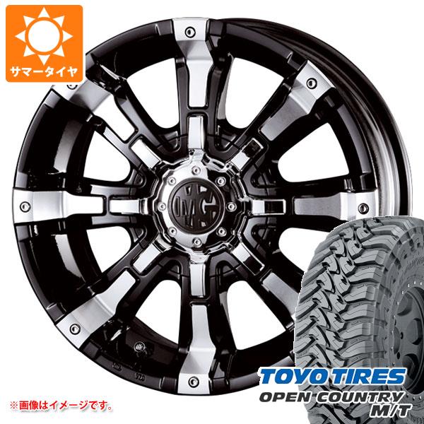 ハイラックスサーフ215系用 サマータイヤ トーヨー オープンカントリー M/T LT265/65R17 120/117P ブラックレター クリムソン MG ビースト 8.0 17 :mygbeast 32611 t801055yt:タイヤ1番