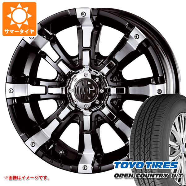 ランドクルーザー200用 サマータイヤ トーヨー オープンカントリー U/T 285/60R18 116H クリムソン MG ビースト 8.5 18 :mgbeal 28540 t80839yt:タイヤ1番