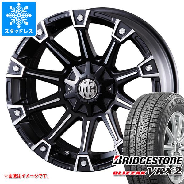 スタッドレスタイヤ 正規品 ブリヂストン ブリザック VRX2 215/55R17 94Q クリムソン MG モンスター 7.0 17 : mymonst 26268 : タイヤ1番