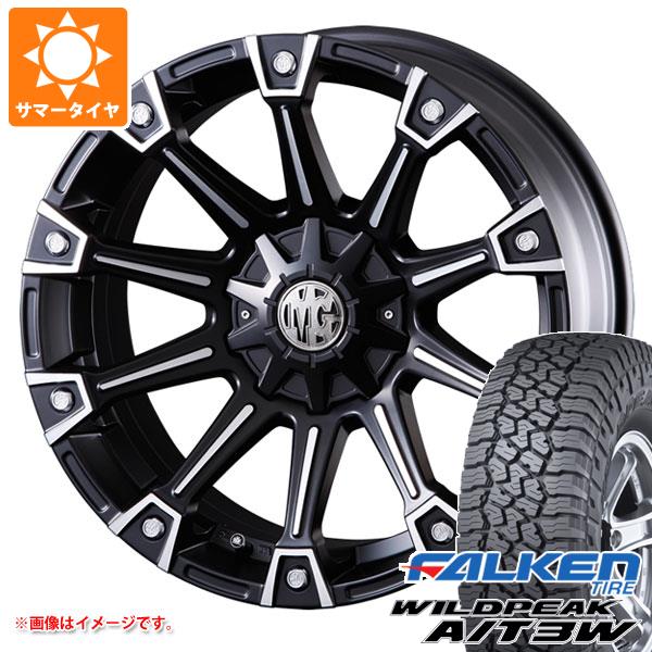 5本セット ジープ ラングラー JK/JL系用 サマータイヤ ファルケン ワイルドピーク A/T3W 275/55R20 117T XL クリムソン MG モンスター