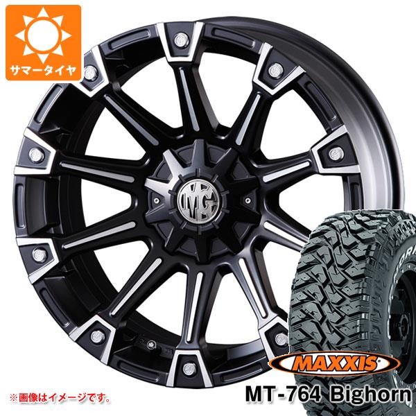 サマータイヤ 265/70R17 118/115Q 8PR マキシス MT 764 ビッグホーン ホワイトレター クリムソン MG モンスター 8.0 17 :mymonst 36331:タイヤ1番