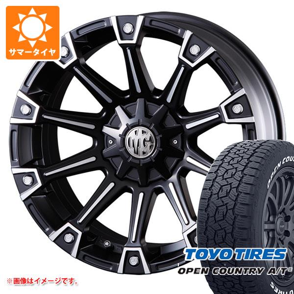 5本セット ジープ ラングラー JK/JL系用 サマータイヤ トーヨー オープンカントリー A/T3 LT285/70R17 116/113Q ホワイトレター クリムソン MG モンスター : mgmonstw 41271 j27121p 5 : タイヤ1番