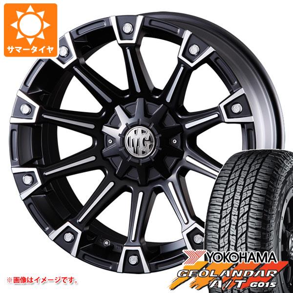 ジープ ラングラー JK/JL系用 サマータイヤ ヨコハマ ジオランダー A/T G015 LT285/55R20 122/119S ブラックレター クリムソン MG モンスター｜tire1ban