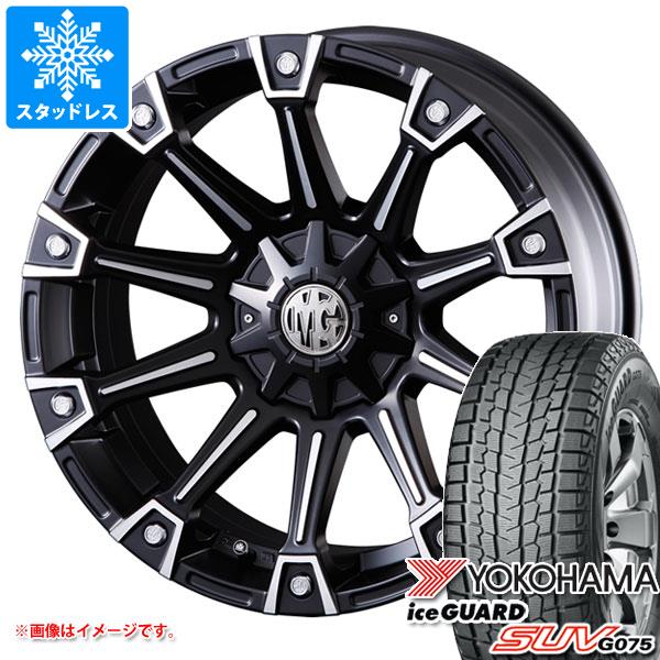 FJクルーザー 10系用 スタッドレス ヨコハマ アイスガード SUV G075 LT285/70R17 121/118Q クリムソン MG モンスター