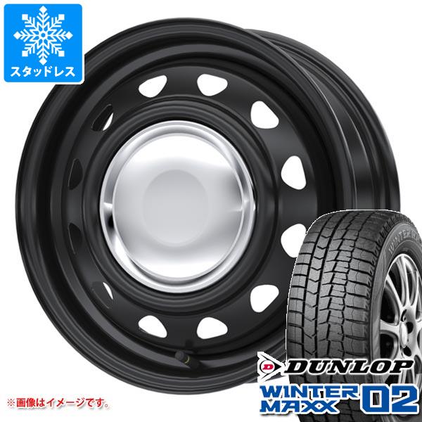 スタッドレスタイヤ ダンロップ ウインターマックス02 WM02 145/80R12 74Q ネオキャロ 3.5 12 :neocack 35522:タイヤ1番