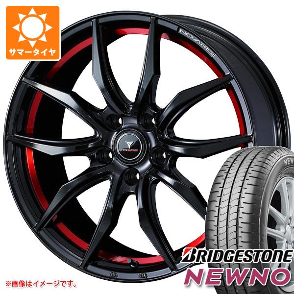 送関込 WEDS サマータイヤ 235/50R18 97V ブリヂストン ニューノ