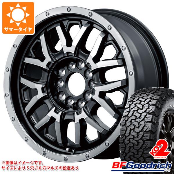 5本セット ジープ ラングラー JK/JL系用 サマータイヤ BFグッドリッチ オールテレーンT/A KO2 LT275/70R17 ホワイトレター ナイトロパワー M27 グレネード : np27sb15 27543 j27122p 5 : タイヤ1番