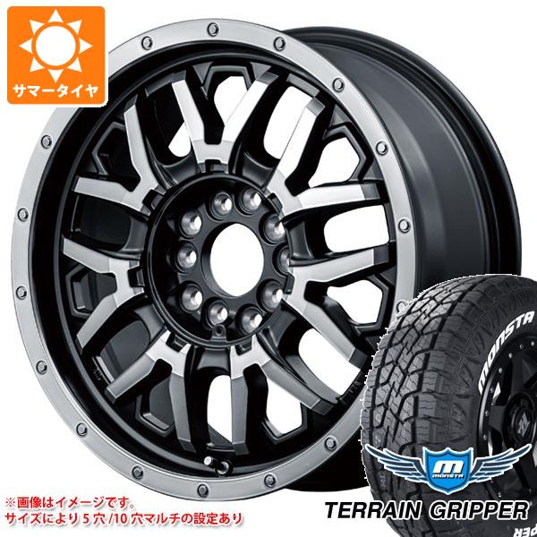 5本セット ジープ ラングラー JK/JL系用 サマータイヤ モンスタ テレーングリッパー LT285/70R17 121/118R ホワイトレター ナイトロパワー M27 グレネード :np27sb15 34805 j27121p 5:タイヤ1番