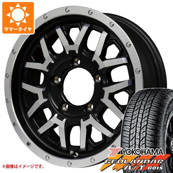 5本セット ジムニー JB64W用 サマータイヤ ヨコハマ ジオランダー A/T G015 215/70R16 100H ブラックレター ナイトロパワー M27 グレネード 5.5 16 :np27sb1j 25581 s86768zk 5:タイヤ1番