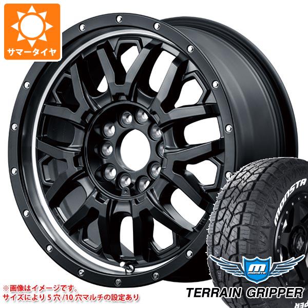 5本セット ジープ ラングラー JK/JL系用 サマータイヤ モンスタ テレーングリッパー LT285/70R17 121/118R ホワイトレター ナイトロパワー M27 グレネード :np27sb25 34805 j27121p 5:タイヤ1番