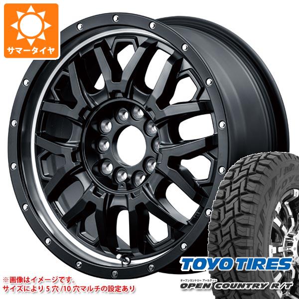 5本セット ジープ ラングラー JK/JL系用 サマータイヤ トーヨー オープンカントリー R/T LT285/70R17 116/113Q ホワイトレター ナイトロパワー M27