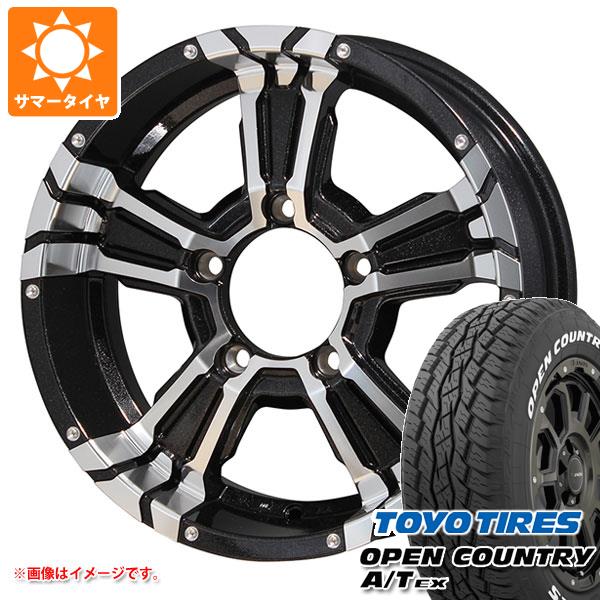 5本セット ジムニーシエラ JB74W用 サマータイヤ トーヨー オープンカントリー A/T EX 215/70R16 100H ホワイトレター ナイトロパワー クロスクロウ 6.0 16 :npcc5js 36841 s86770zk 5:タイヤ1番