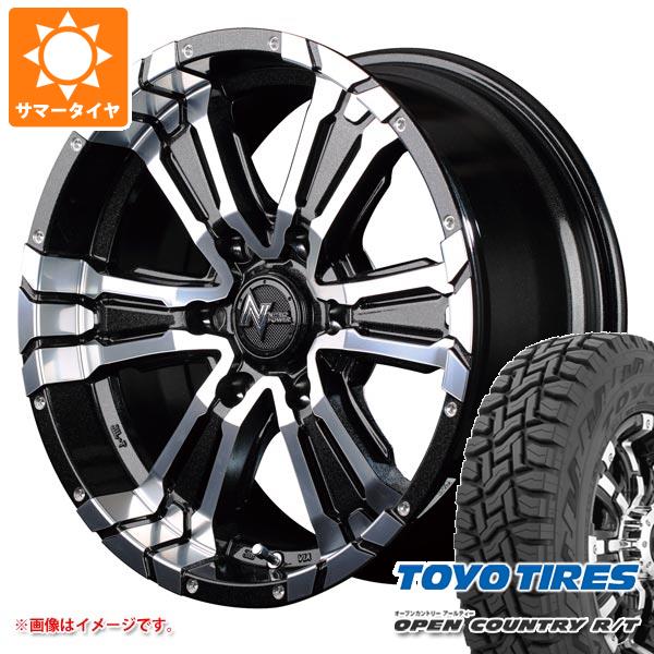 5本セット FJクルーザー 10系用 サマータイヤ トーヨー オープンカントリー R/T LT265/70R17 112/109Q ホワイトレター ナイトロパワー クロスクロウ 8.0 17 :npcc6 36833 t801004yt 5:タイヤ1番