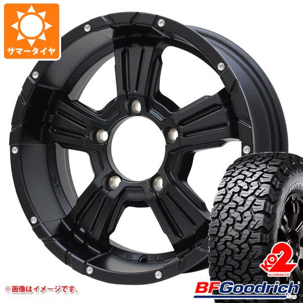 5本セット ジムニー JB64W用 サマータイヤ BFグッドリッチ オールテレーンT/A KO2 LT225/75R16 115/112S ホワイトレター ナイトロパワー クロスクロウ 5.5 16 :npccb5j 19592 s861004zk 5:タイヤ1番