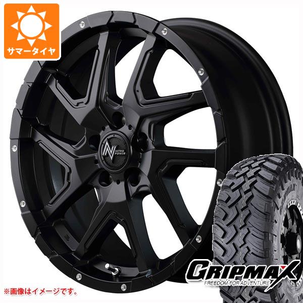 エクリプスクロス GK系用 サマータイヤ グリップマックス マッドレイジ M/T 235/70R16 106Q ホワイトレター ナイトロパワー デリンジャー 7.0 16 :npder 38106 m83971tb:タイヤ1番