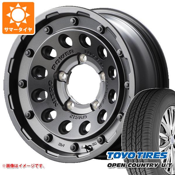 5本セット ジムニーシエラ JB74W用 サマータイヤ トーヨー オープンカントリー U/T 215/70R16 100H ナイトロパワー H12 ショットガン 6.0 16 :nph12bbs 28545 s86770zk 5:タイヤ1番