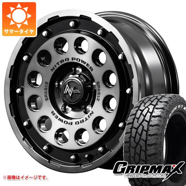 サマータイヤ 215/70R16 100/97R グリップマックス マッドレイジ R/T MAX ホワイトレター ナイトロパワー H12 ショットガン 7.0-16｜tire1ban