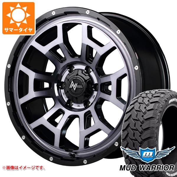 5本セット FJクルーザー 10系用 サマータイヤ モンスタ マッドウォーリアー LT265/70R17 121/118Q ホワイトレター ナイトロパワー H6 スラッグ 8.0 17 :nph6bc6 34779 t801004yt 5:タイヤ1番