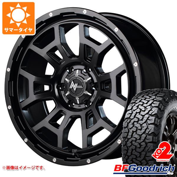 サマータイヤ 275/70R17 121/118R BFグッドリッチ オールテレーンT/A KO2 ホワイトレター ナイトロパワー H6 スラッグ 8.0 17 :nph6km6 27543:タイヤ1番