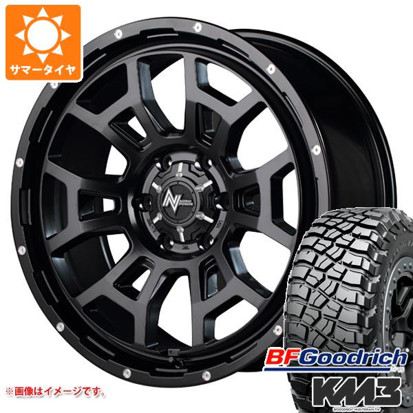 ハイラックス 120系用 サマータイヤ BFグッドリッチ マッドテレーンT/A KM3 LT265/65R17 120/117Q ナイトロパワー H6 スラッグ 8.0 17 :nph6km6 32390 t80994yt:タイヤ1番