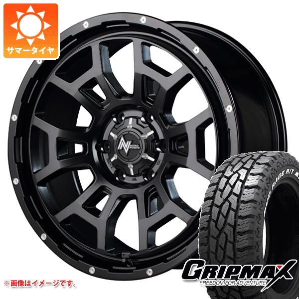 ハイラックス 120系用 サマータイヤ グリップマックス マッドレイジ R/T MAX LT265/50R20 121/118Q ホワイトレター ナイトロパワー H6 スラッグ 8.5 20 :nph6km6 36517 t801000yt:タイヤ1番