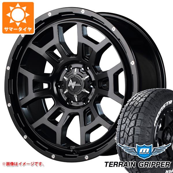 5本セット FJクルーザー 10系用 サマータイヤ モンスタ テレーングリッパー LT285/70R17 121/118R ホワイトレター ナイトロパワー H6 スラッグ 8.0 17 :nph6km6 34805 t801005yt 5:タイヤ1番