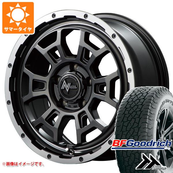 アウトランダー GF/GG系用 サマータイヤ BFグッドリッチ トレールテレーンT/A 235/65R17 アウトラインホワイトレター ナイトロパワー H6 スラッグ 7.0 17 :nph6mp5 38064 m83978tb:タイヤ1番