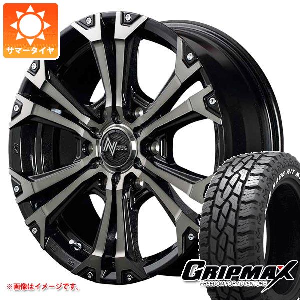 ハイエース 200系用 サマータイヤ グリップマックス マッドレイジ R/T MAX 215/65R16C 109/107Q ホワイトレター ナイトロパワー ジャベリン 6.5 16 :npjavlh 36501 t80967yt:タイヤ1番