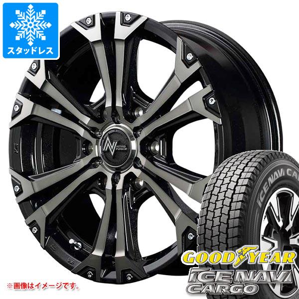 ハイエース 200系用 2023年製 スタッドレス グッドイヤー アイスナビカーゴ 195/80R15 107/105L ナイトロパワー ジャベリン