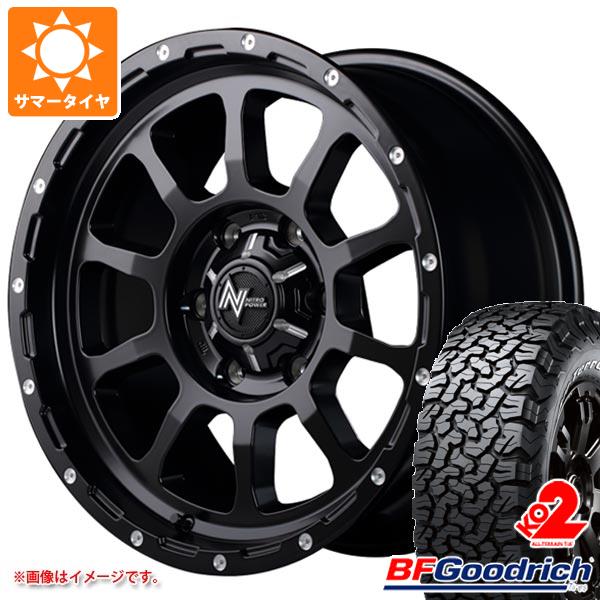 FJクルーザー 10系用 サマータイヤ BFグッドリッチ オールテレーンT/A KO2 LT285/70R17 116/113S ブラックレター ナイトロパワー M10 パーシング 8.0 17 :npm106 36031 t801005yt:タイヤ1番