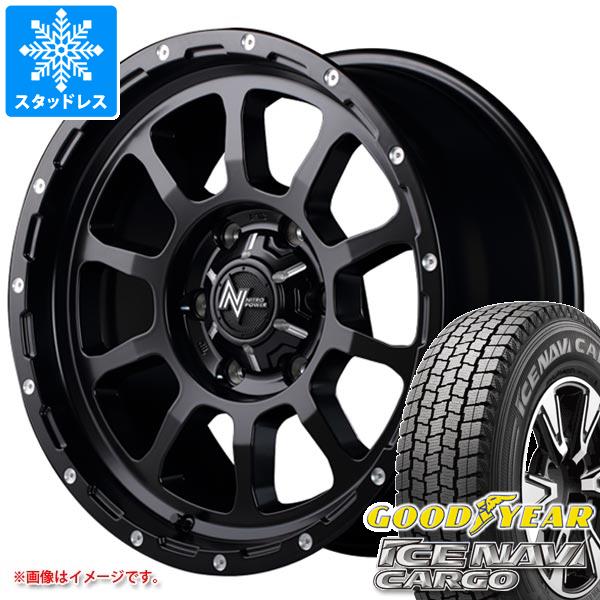 ニッサン NV350キャラバン E26用 スタッドレス グッドイヤー アイスナビカーゴ 195/80R15 107/105N ナイトロパワー M10 パーシング