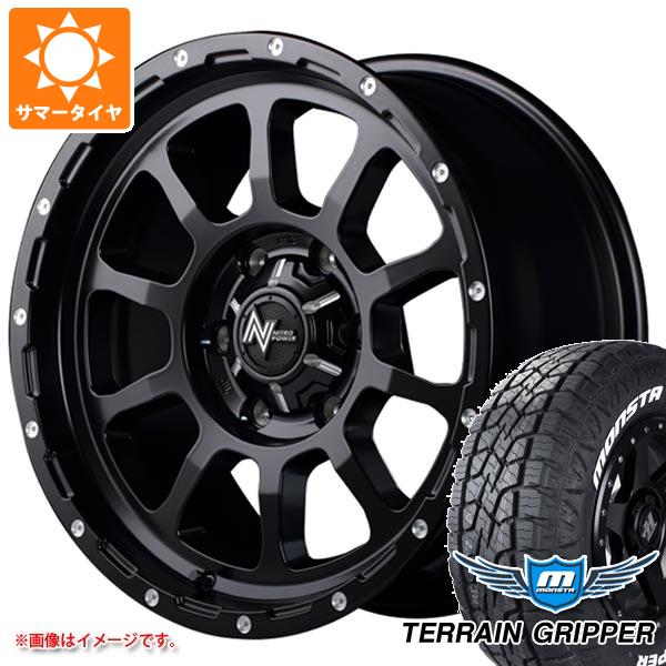 ランドクルーザー プラド 150系用 サマータイヤ モンスタ テレーングリッパー 265/65R17 116T XL ホワイトレター ナイトロパワー M10 パーシング 8.0-17