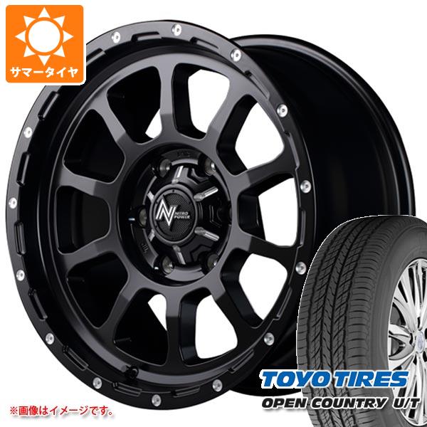 ランドクルーザー プラド 150系用 サマータイヤ トーヨー オープンカントリー U/T 265/65R17 112H ナイトロパワー M10 パーシング 8.0 17 :npm106 28543 t80986yt:タイヤ1番