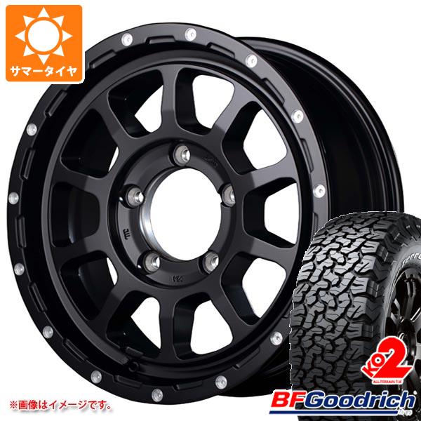 5本セット ジムニーシエラ JB74W用 サマータイヤ BFグッドリッチ オールテレーンT/A KO2 LT225/70R16 102/99R ホワイトレター ナイトロパワー M10 6.0 16 :npm10s 21573 s861006zk 5:タイヤ1番