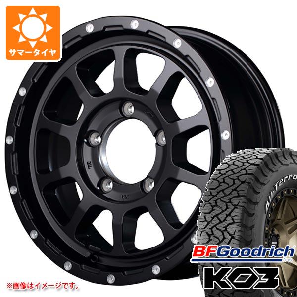 5本セット スズキ ジムニーノマド JC74W用 サマータイヤ BFグッドリッチ オールテレーンT/A KO3 LT235/70R16 110/107S ホワイトレター M10 パーシング 6.0-16