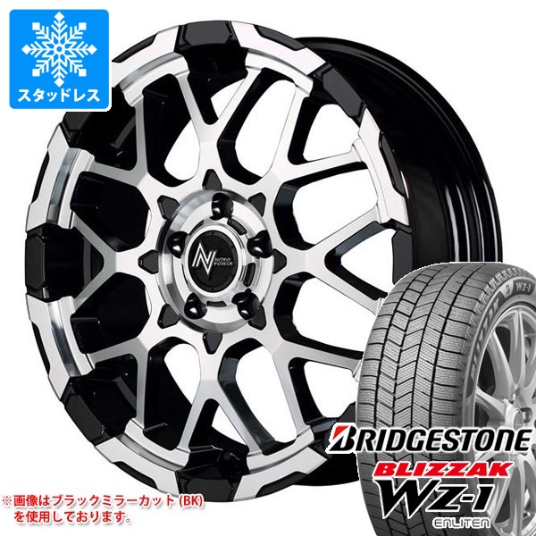 スタッドレスタイヤ ブリヂストン ブリザック WZ-1 235/65R18 106Q ナイトロパワー M28 バレット 7.0-18