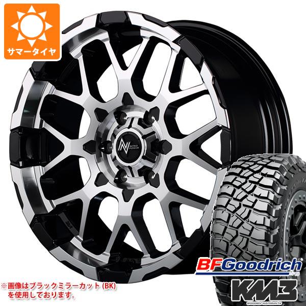 ハイラックス 120系用 サマータイヤ BFグッドリッチ マッドテレーンT/A KM3 LT265/70R17 121/118Q ナイトロパワー M28 バレット 8.0 17 :npm286 27566 t80995yt:タイヤ1番