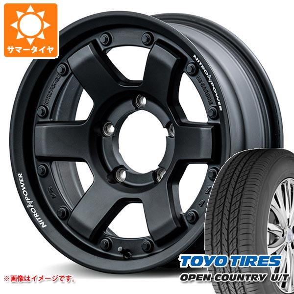 5本セット ジムニーシエラ JB74W用 サマータイヤ トーヨー オープンカントリー U/T 215/70R16 100H ナイトロパワー M6 カービン 6.0 16 :npm6gbs 28545 s86770zk 5:タイヤ1番