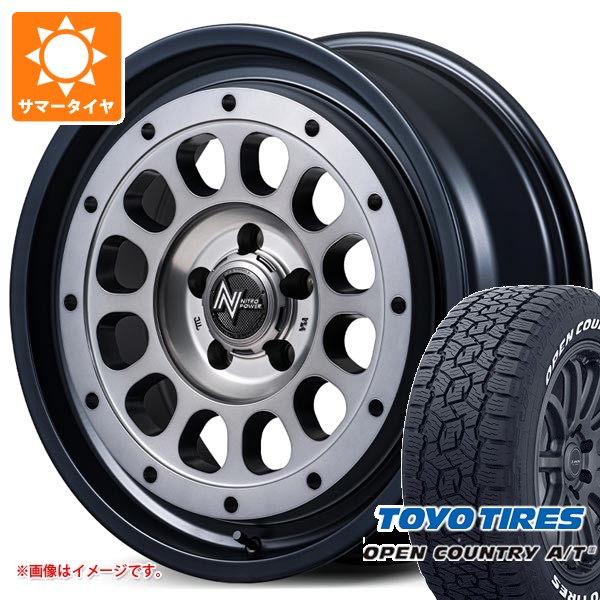 OPEN COUNTRY - 5本仕かける スズキ ジムニーシエラ JB74W用 炎節タイア トゥーヨー 明けひろげカントリー A/T3 215/70R16 100T 白いこと水茎の跡 ナイトロパワー R12 ハウザー 6.0-16