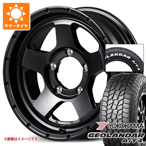 GEOLANDAR - 5本仕掛ける ジムニーノマド JC74W用 朱夏タイア ヨコハマ ジオランダー A/T4 G018 185/85R16 105/103N LT 白いこと雁の使い ナイトロパワー S5 ベクトル 6.0-16 タイヤ、ホイール-夏タイヤ、ホイールセット-自動車