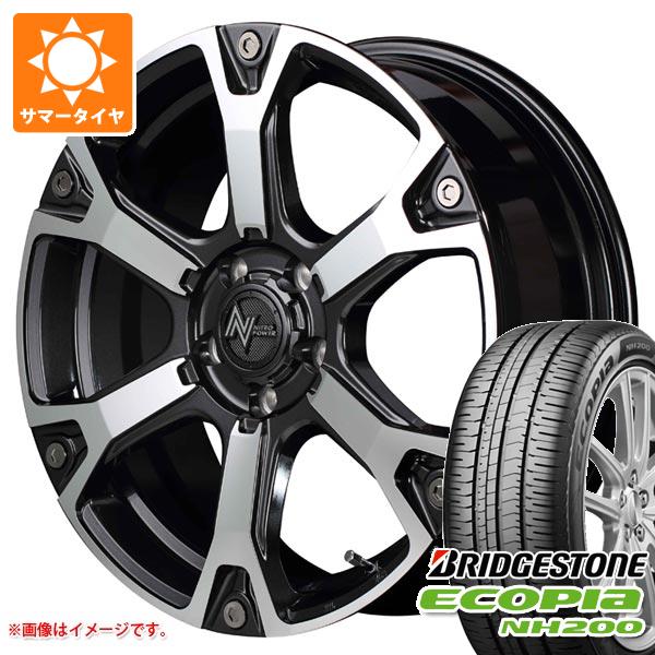 サマータイヤ 225/45R18 95W XL ブリヂストン エコピア NH200 ナイトロパワー ウォーヘッドS 7.0 18 :npwhs 38111:タイヤ1番