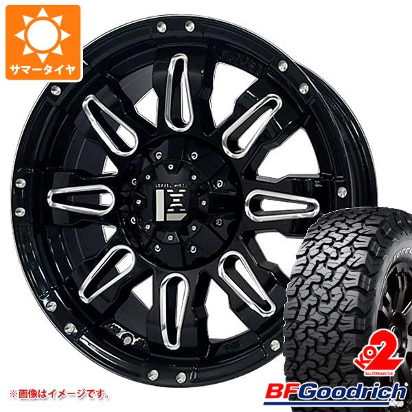 5本セット FJクルーザー 10系用 サマータイヤ BFグッドリッチ オールテレーンT/A KO2 LT285/70R17 ブラックレター バレーノ オフロードスタイル 8.0 17 :obbalano 36031 t801005yt 5:タイヤ1番