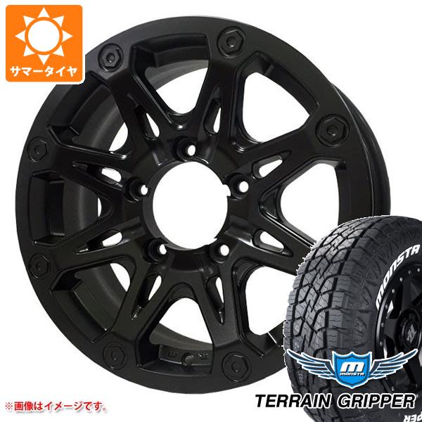 5本セット ジムニー用 サマータイヤ モンスタ テレーングリッパー 175/80R16 91S ホワイトレター オフビート バウンティコレクション BDX08 5.5-16