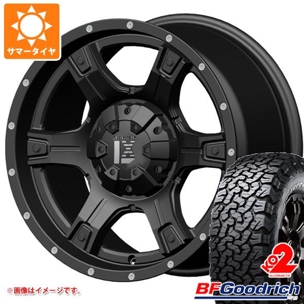 5本セット FJクルーザー 10系用 サマータイヤ BFグッドリッチ オールテレーンT/A KO2 LT285/70R17 ブラックレター アウトロー オフロードスタイル 9.0 17 :obolos 36031 t801005yt 5:タイヤ1番