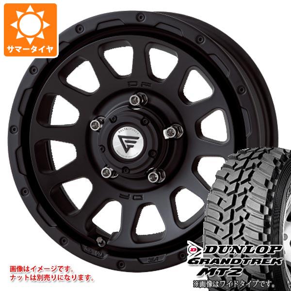 5本セット ジムニー用 サマータイヤ ダンロップ グラントレック MT2 195R16C 104Q ブラックレター NARROW デルタフォース オーバル 5.5 16 :ovalmbj 1310 s861002zk 5:タイヤ1番