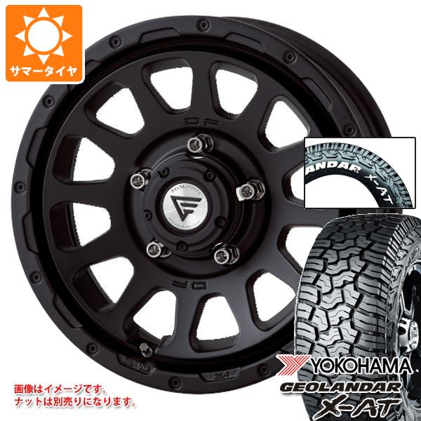 GEOLANDAR - 5本仕掛ける スズキ ジムニーシエラ JB74W用 朱夏タイア ヨコハマ ジオランダー X-AT G016 225/70R16 103S 白いこと雁の使い デルタフォース オーバル 6.0-16 夏タイヤ、ホイールセット-自動車